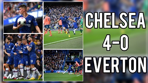 Kết quả bóng đá Chelsea 4-0 Everton: The Blues thăng hoa