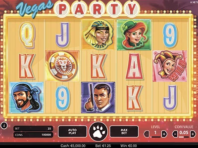 Vegas Party, slot games “ăn chơi" khét tiếng mới trên HappyLuke